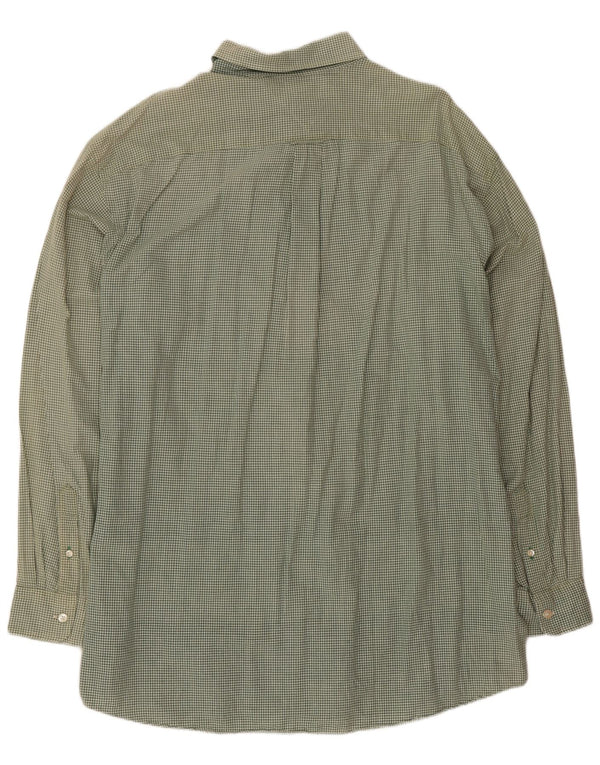 Tommy Hilfiger Chemise en flanelle XL pour homme Vert vichy