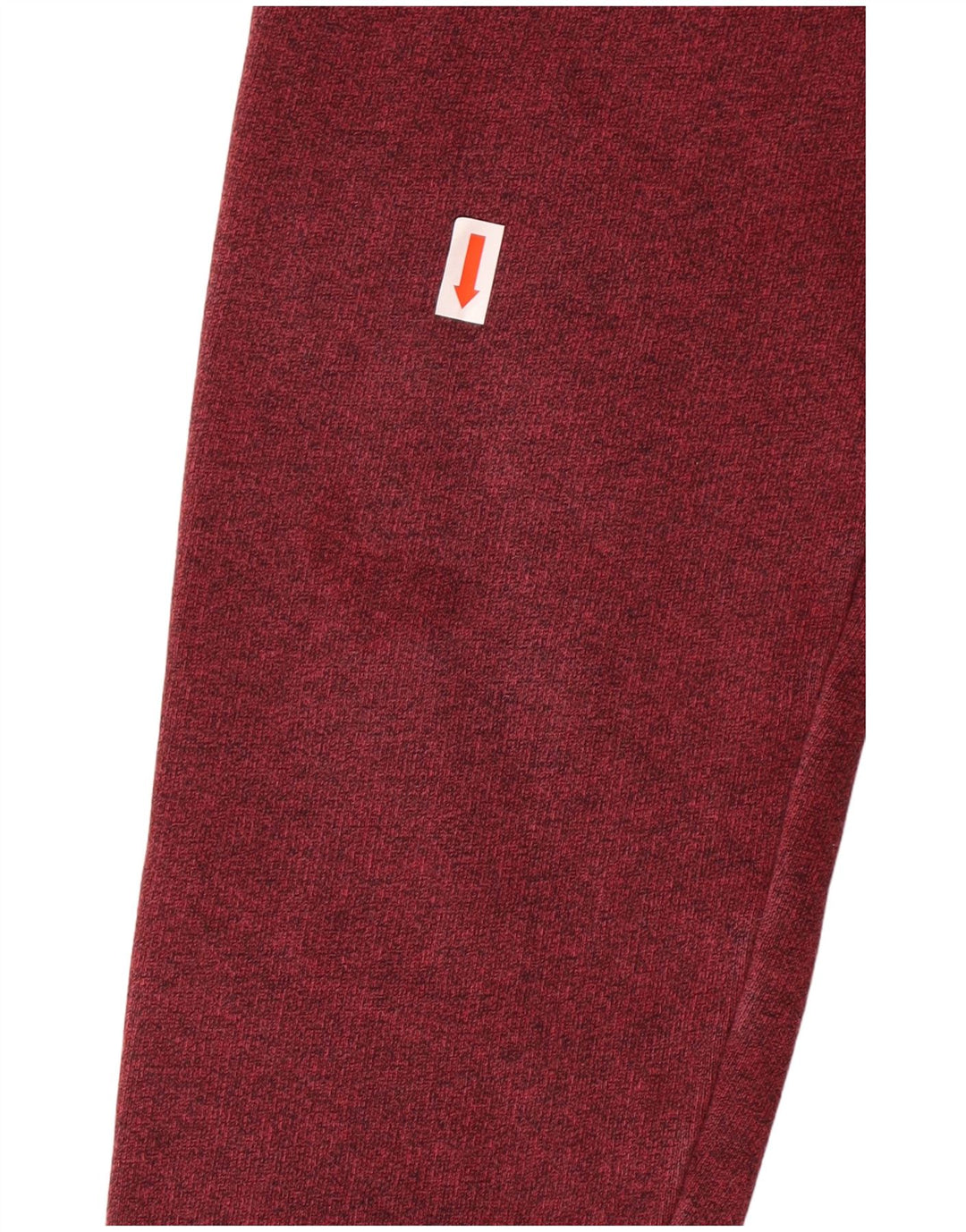 JACK WILLS Pull à capuche graphique pour homme Petit coton moucheté bordeaux