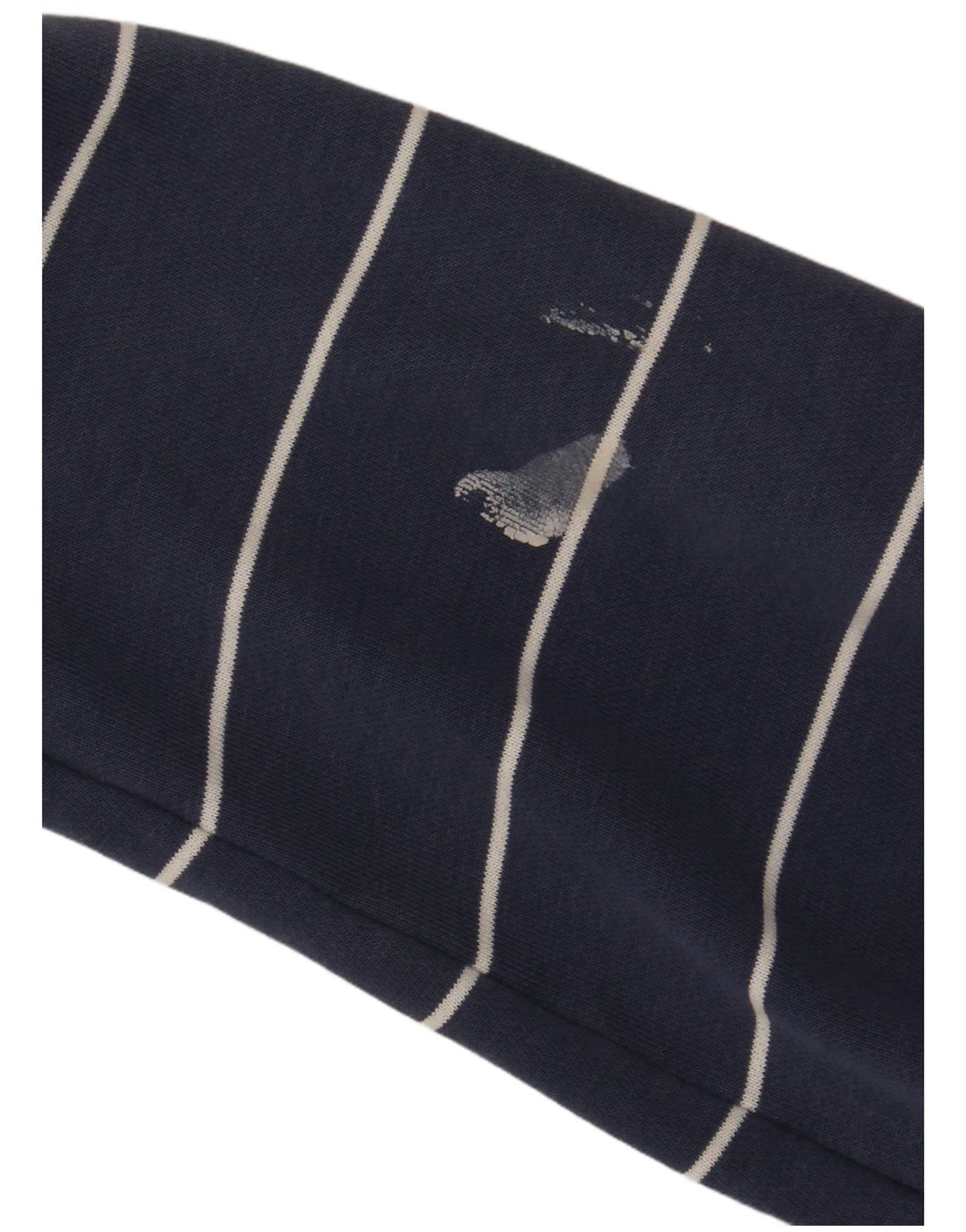 Puma Pull à capuche pour homme Large Bleu marine rayé