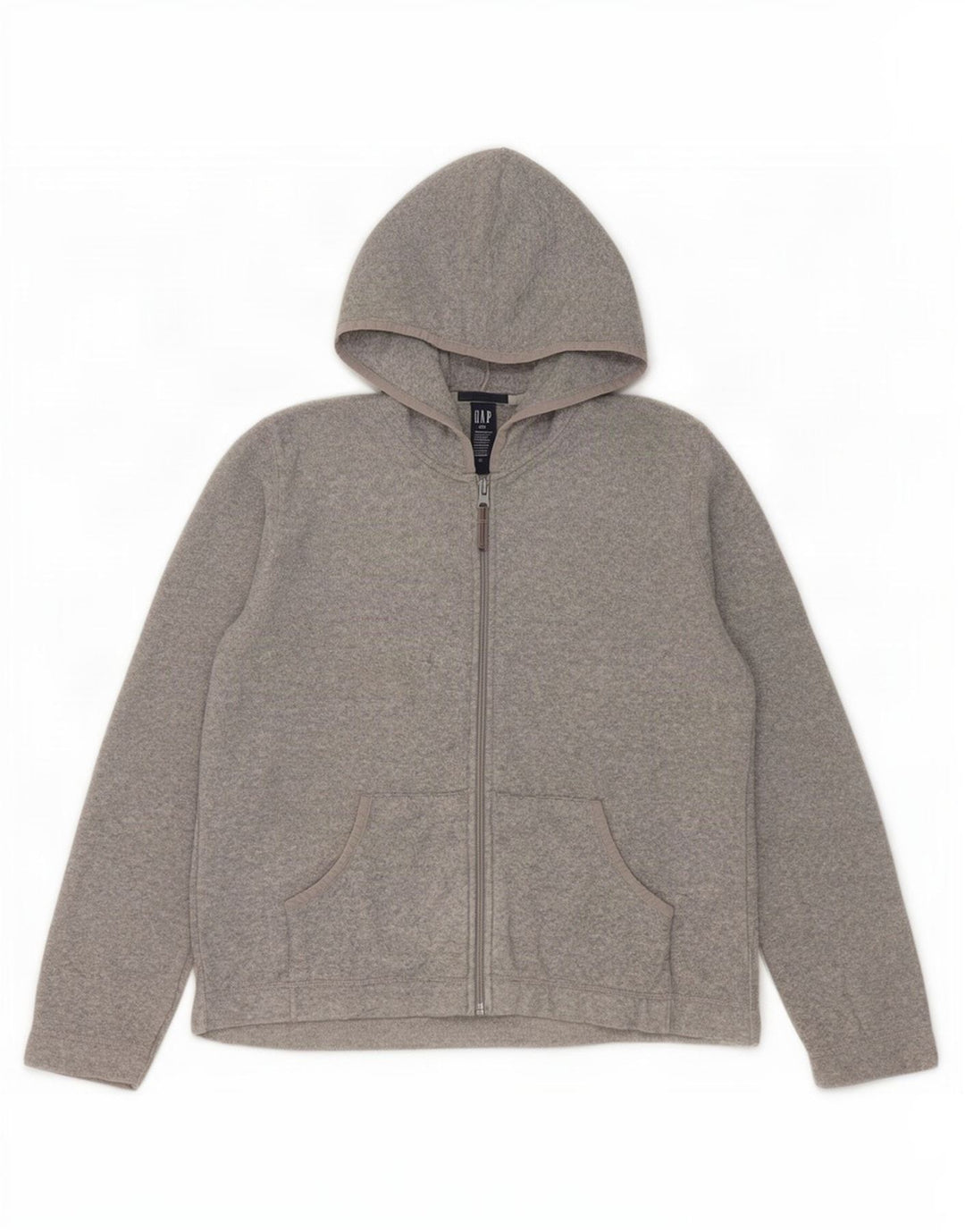 Gap Veste polaire surdimensionnée à capuche pour femme UK 10 Small Gris Polyester