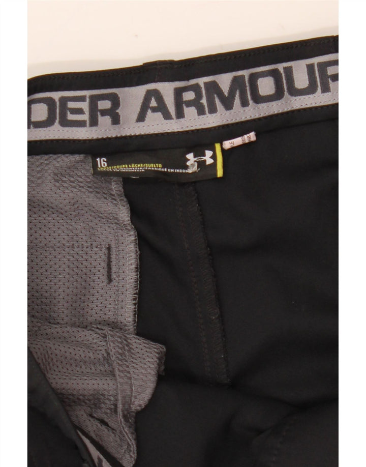 Under Armour Short Chino Garçon 15-16 ans W27 Noir