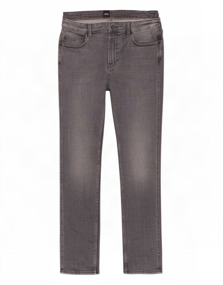 Hugo Boss Femme Jean Slim W32 L30 Gris Coton