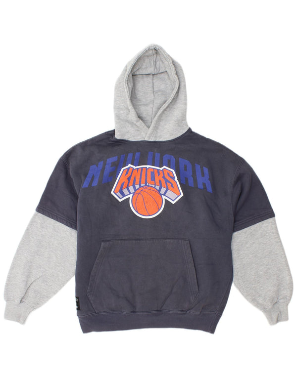 Zara Pull à capuche New York Knicks pour garçon 13-14 ans Bleu marine Colourblock