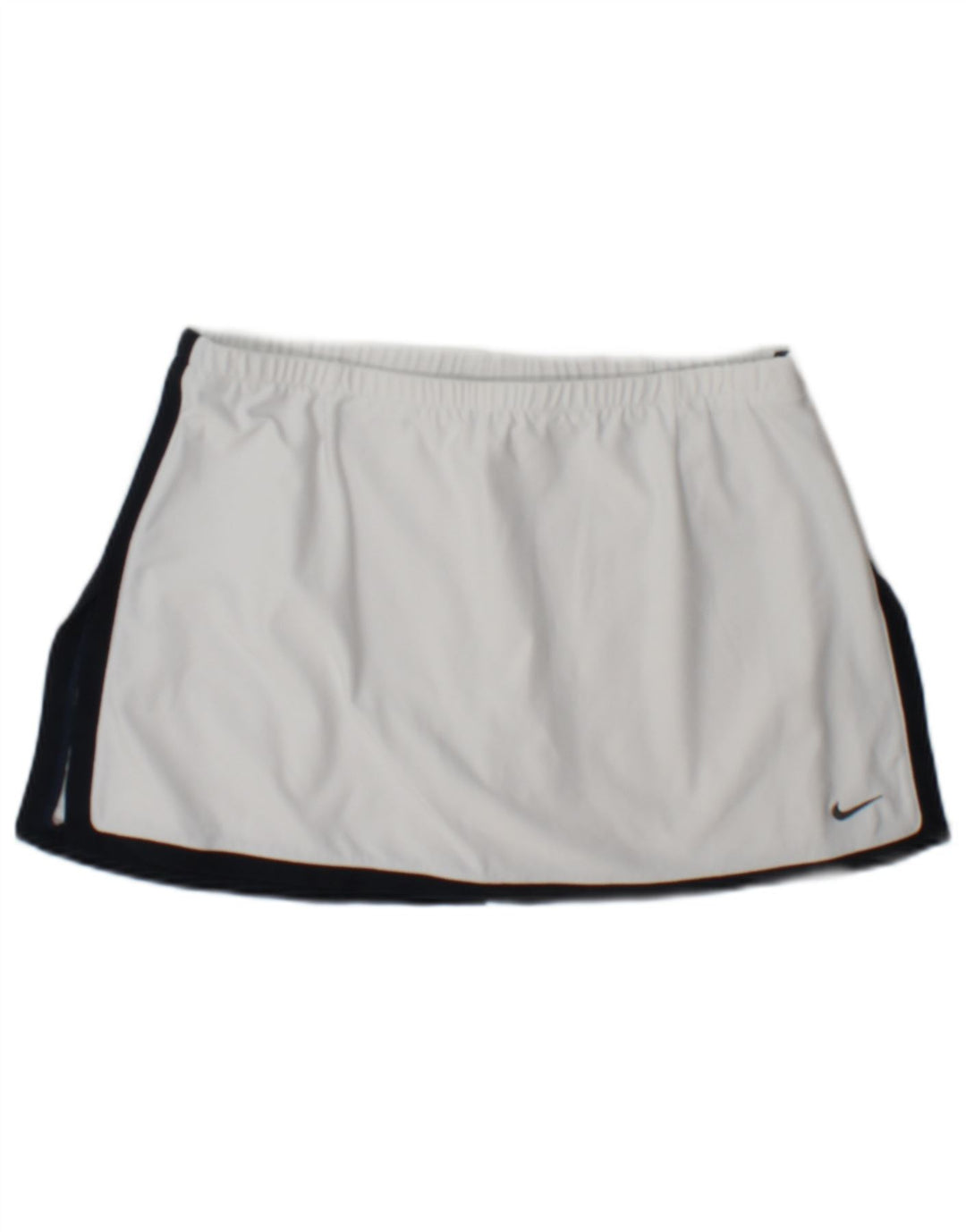 Nike Mini jupe de tennis pour femme US 8/10 en polyester color block blanc moyen