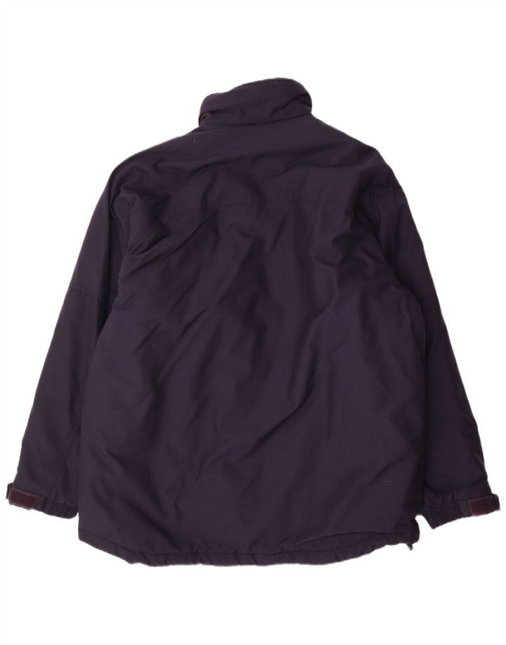 Reebok Veste rembourrée pour homme UK 40 Large Bleu marine Nylon