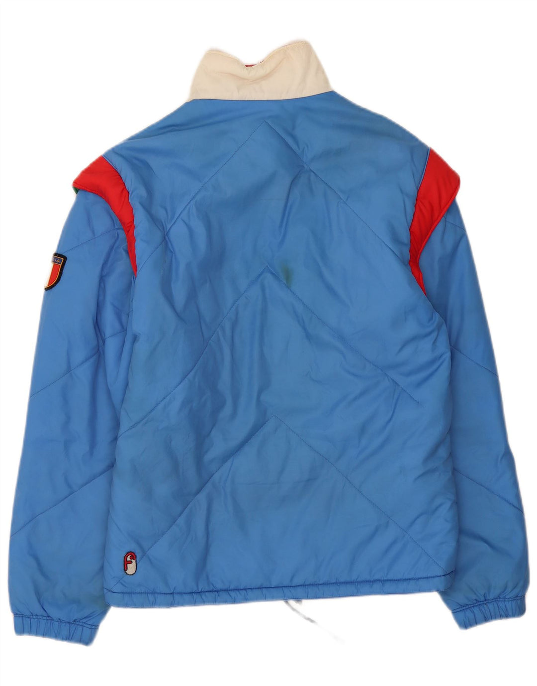 La Font Veste Rembourrée Homme IT 48 Bleu Moyen Colourblock Polyamide