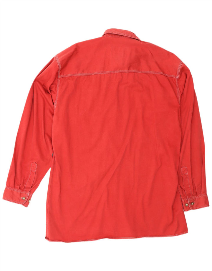 Limit Chemise en jean homme taille 39/40 coton rouge moyen