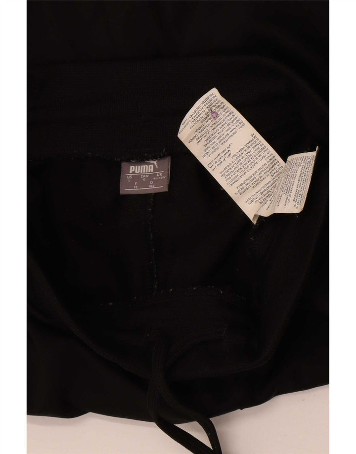 Puma Pantalon de Survêtement Graphique Garçon 11-12 ans Noir Polyester