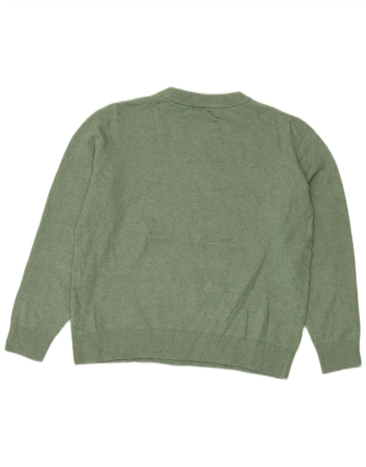 Marks & Spencer Pull ras du cou pour femme UK 14 Vert moyen