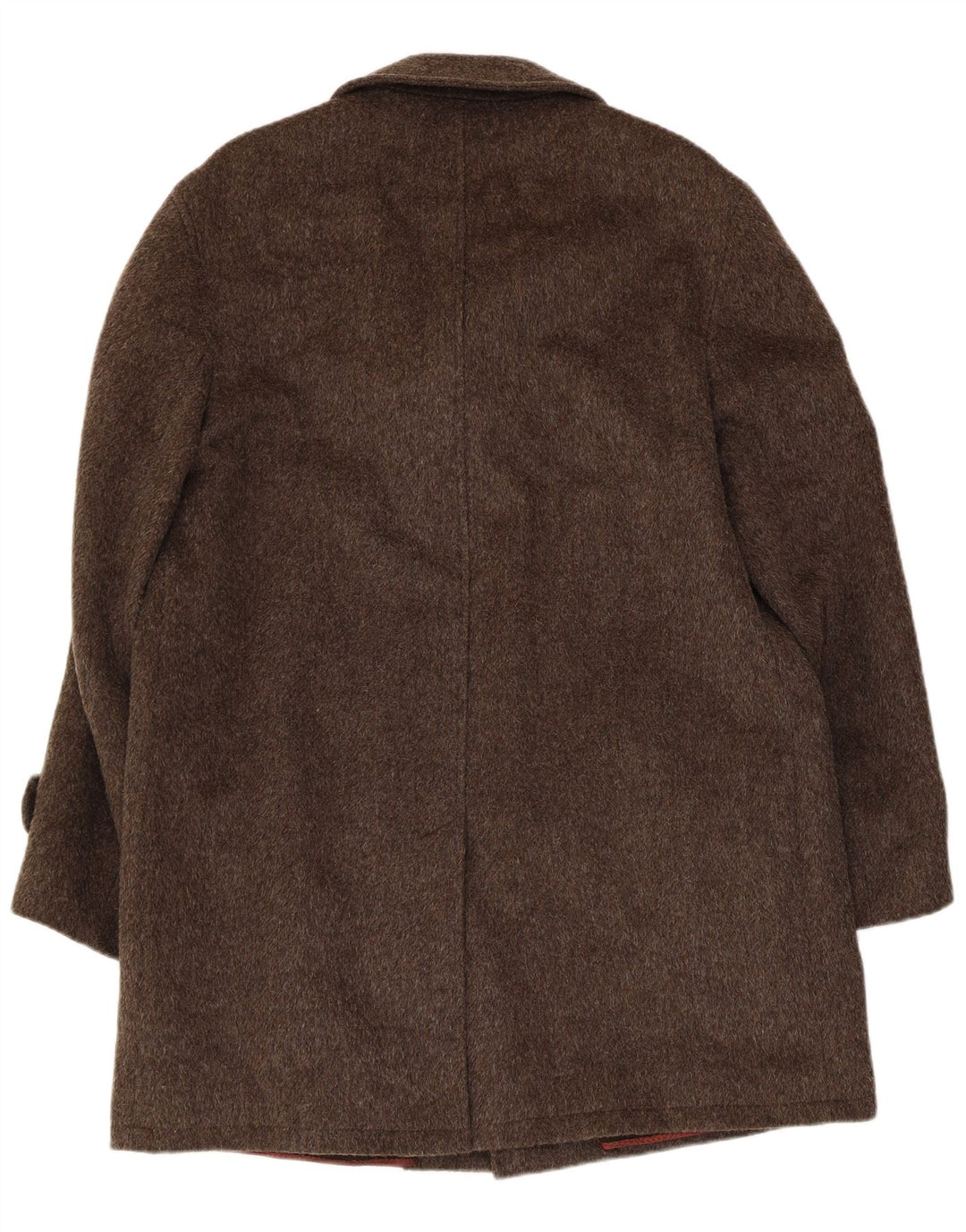 Esquire Pardessus Homme IT 48 Laine Mouchetée Marron Moyen