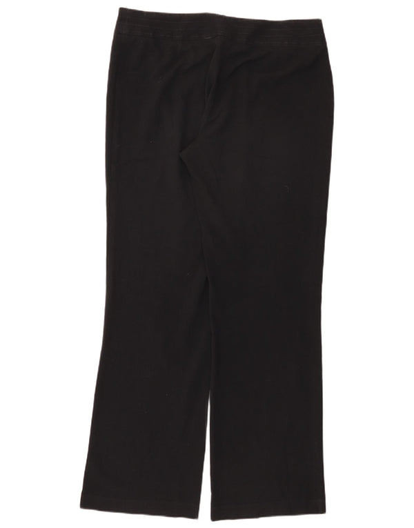 Marks & Spencer Pantalon décontracté coupe ample pour femme UK 16 Large W36 L33 Noir