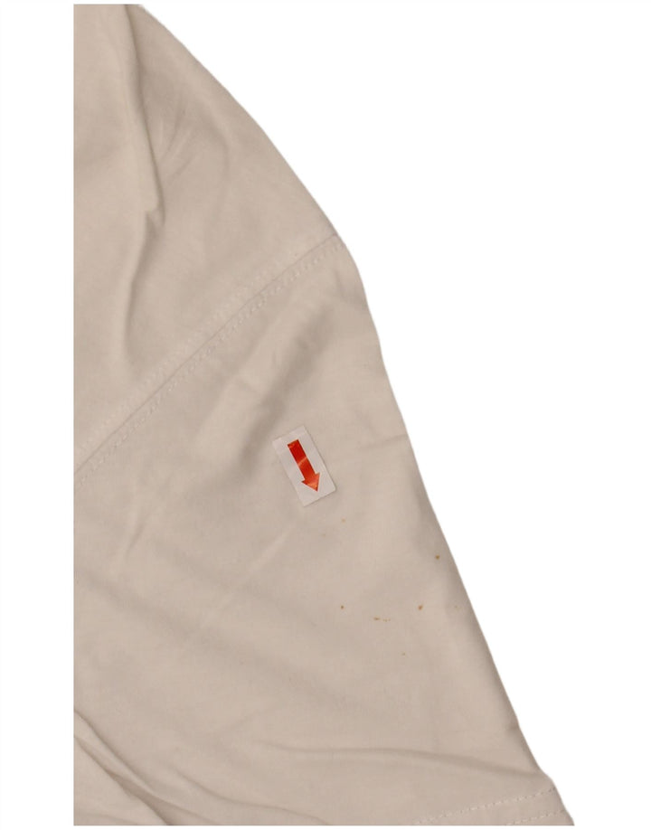 La Martina T-Shirt Graphique Homme Blanc Moyen