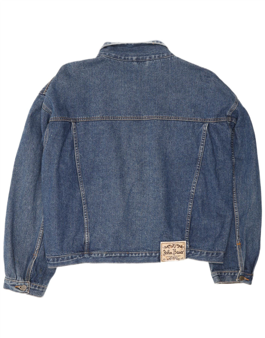 JOHN BAUER Veste en jean pour homme UK 48 4XL Bleu Coton