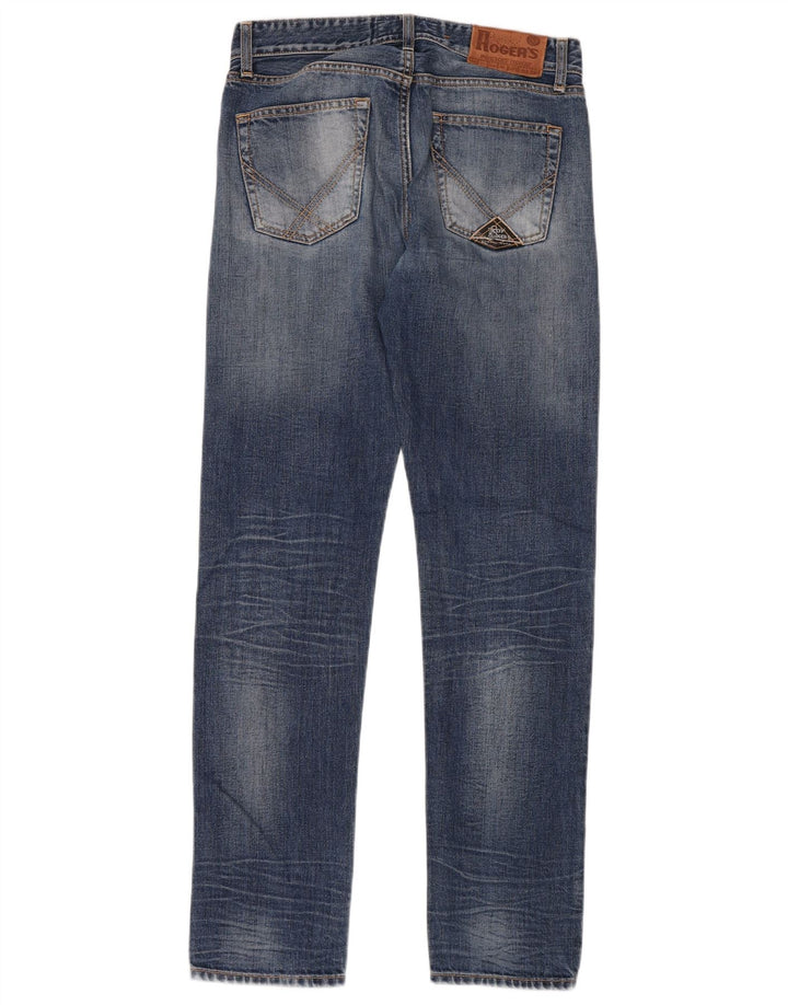 ROY ROGERS Jean droit femme W30 L32 bleu coton