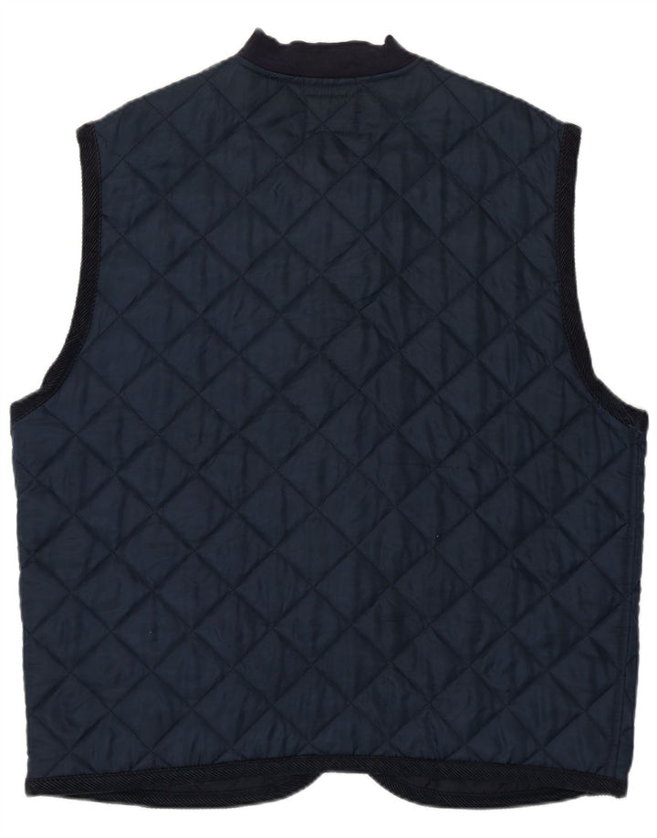 Rifle Gilet matelassé pour homme UK 40 Large Bleu Marine Polyamide