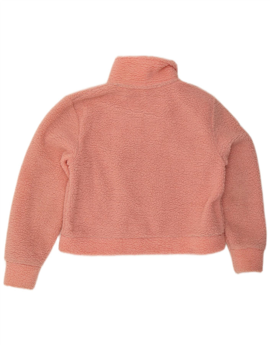 Superdry Veste polaire surdimensionnée Teddy Bear pour femme UK 10 Petit Rose
