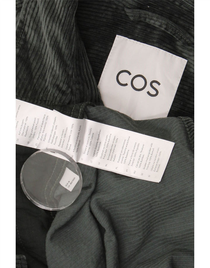 COS Chemise Velours Côtelé Homme Vert Moyen Coton