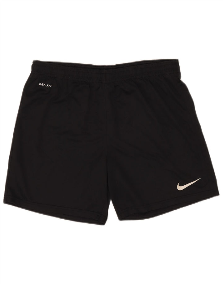 Short de sport Nike Dri Fit pour hommes, petit, noir, polyester