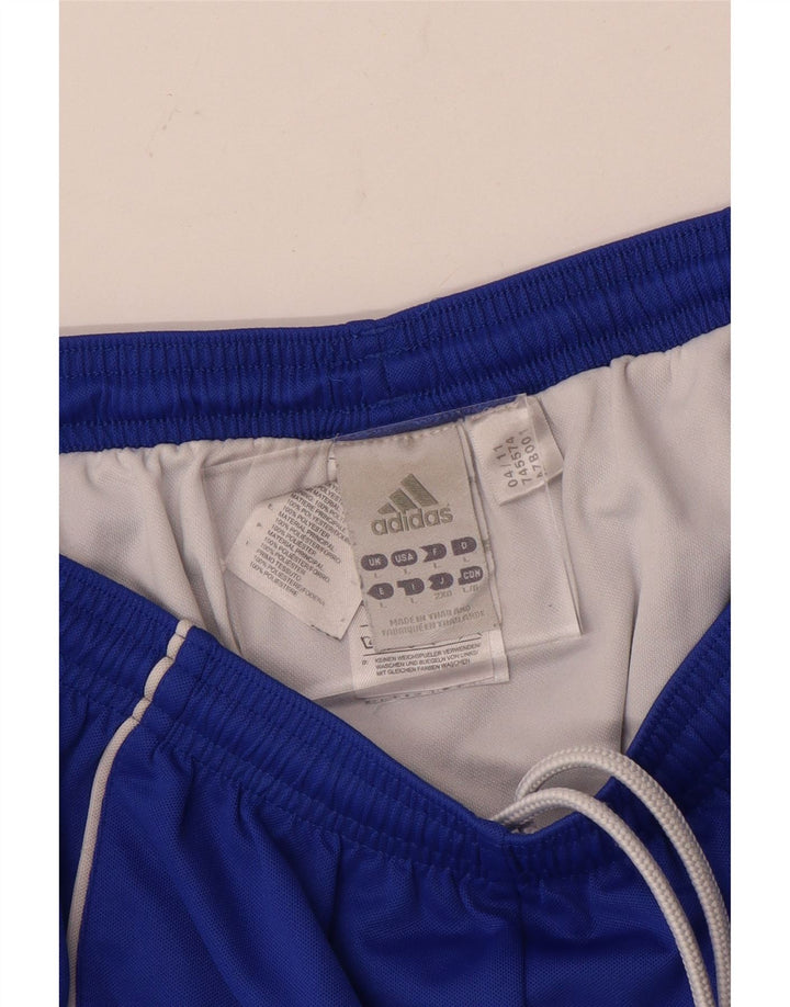 Adidas Hommes Climalite Sport Shorts Grand Bleu Polyester
