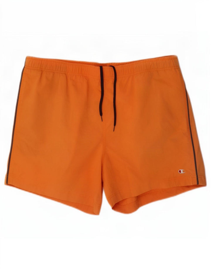 Champion Short de Bain Homme XL Orange Coton