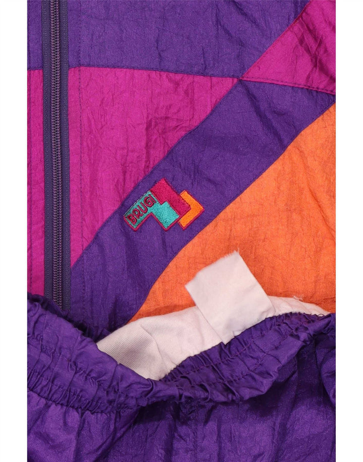 Brugi Survêtement complet pour homme Large Violet Colourblock