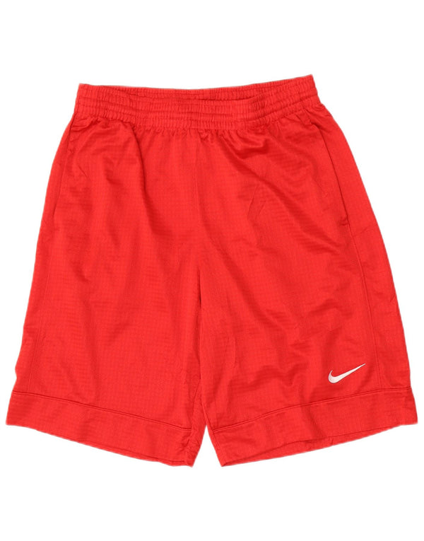 Nike Short de sport pour homme Rouge moyen Polyester