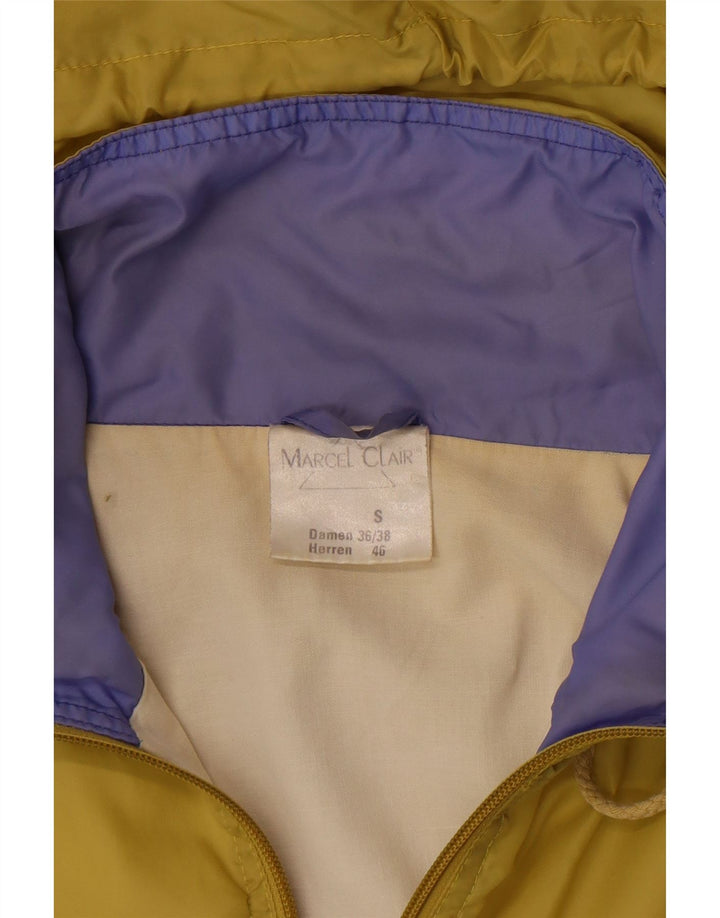 Marcel Clair Veste de pluie à capuche pour homme EU 46 Small Multicolore Colourblock