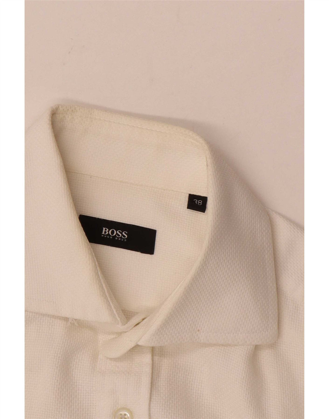 Hugo Boss Chemise homme taille 38 blanc moyen