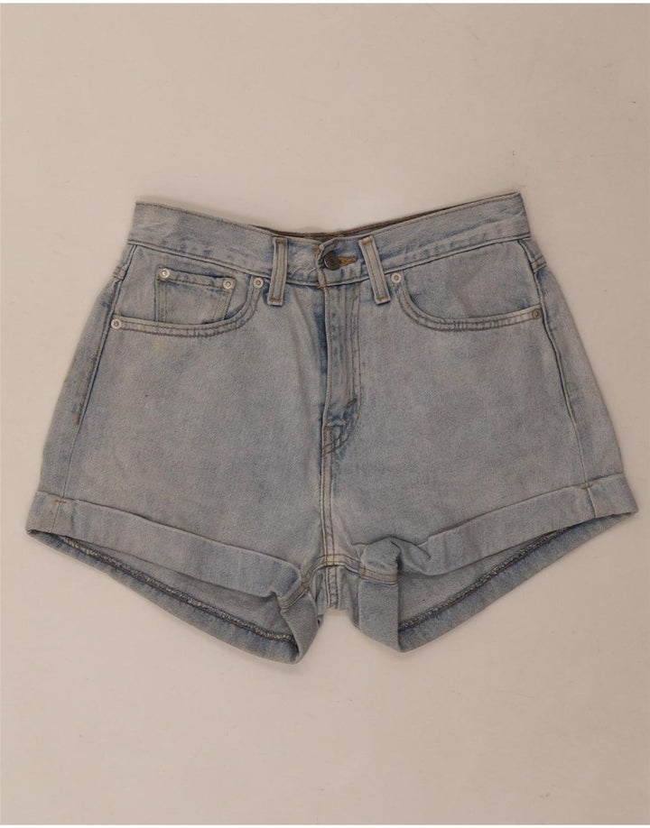 Levi's Short en Jean Femme W27 Small Bleu Coton