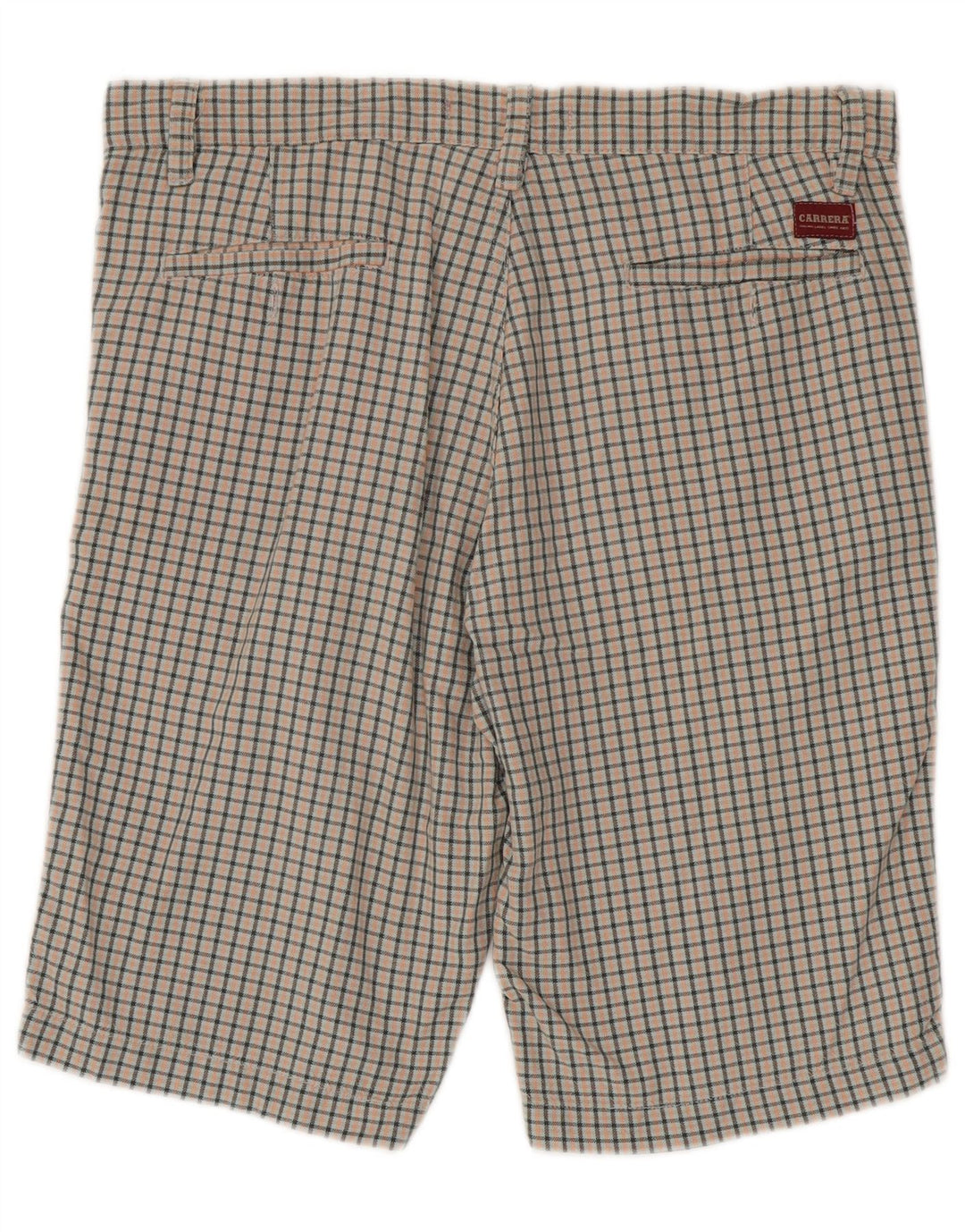Carrera Short Chino Homme IT 50 Large W34 Coton Vichy Multicolore