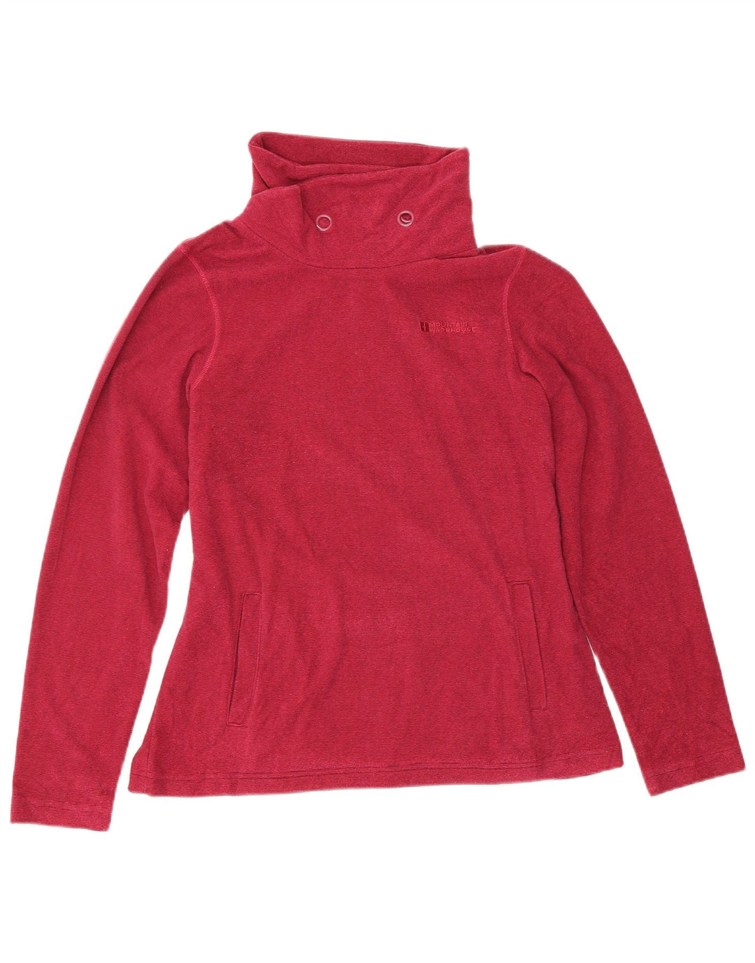 Mountain Warehouse Pull polaire pour femme UK 12 Rouge moyen Polyester
