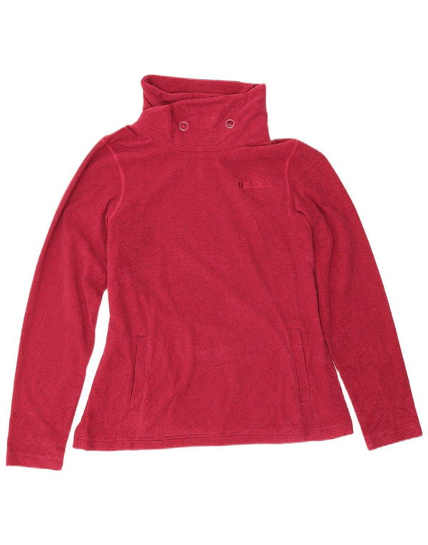 Mountain Warehouse Pull polaire pour femme UK 12 Rouge moyen Polyester