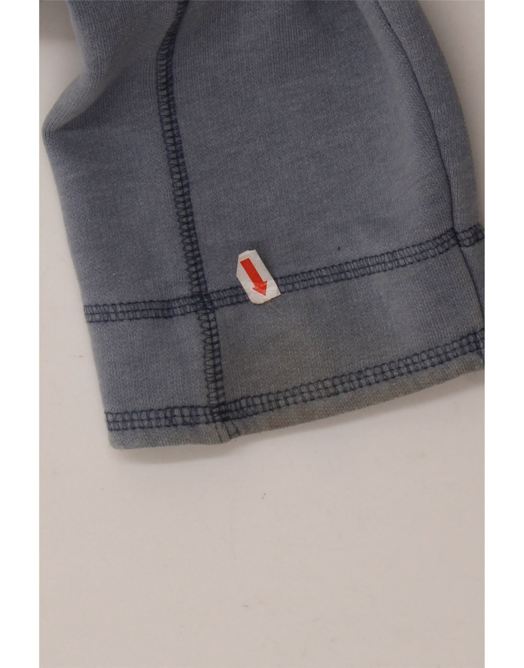 WEIRD FISH Sweat-shirt à col zippé pour homme en coton bleu Taille L