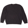Marks & Spencer Pull col V pour homme XL Bleu marine Acrylique