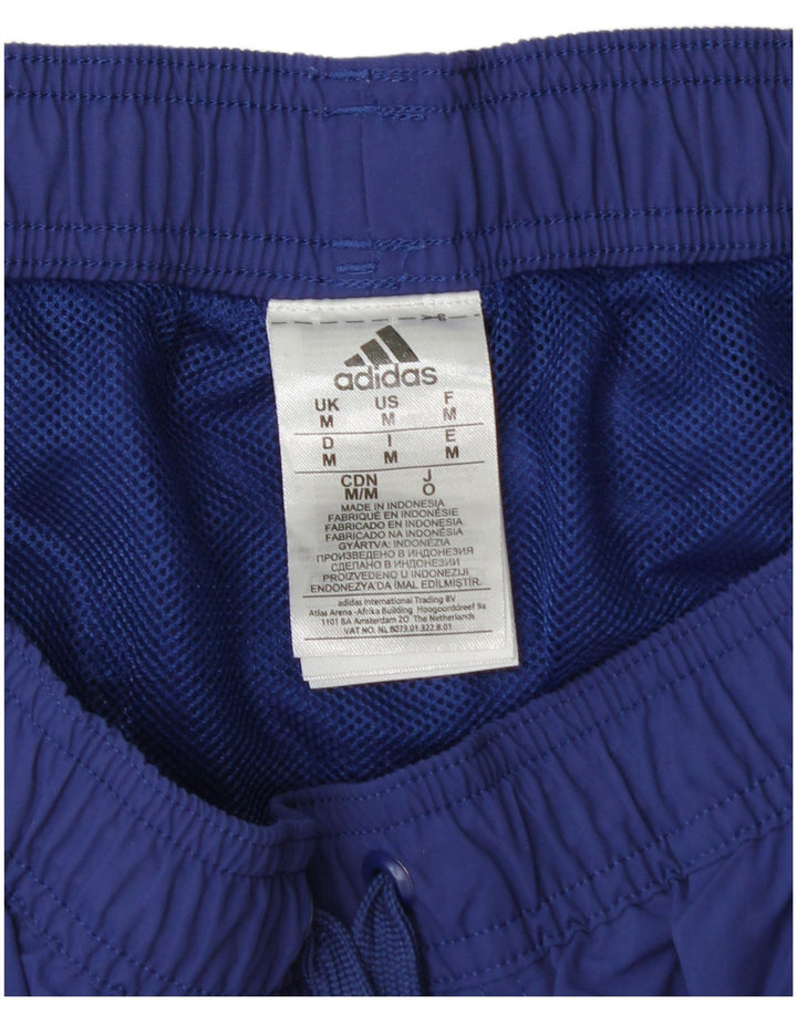 Adidas Short de bain homme en nylon bleu moyen