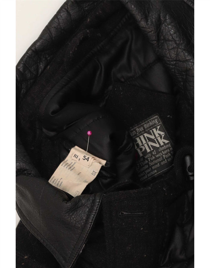 Think Pink Veste coupe-vent pour homme IT 54 2XL Laine noire