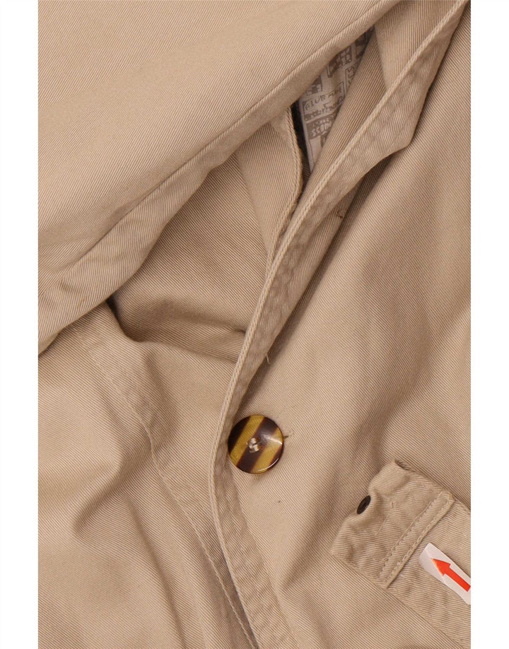 vintage Mens Trench Coat UK 38 Beige Moyen