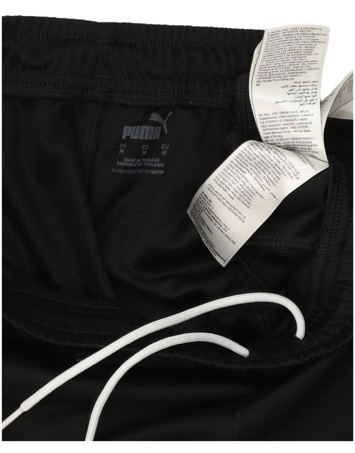 Puma Pantalon de survêtement pour femme Joggers UK 14 Medium Noir Polyester
