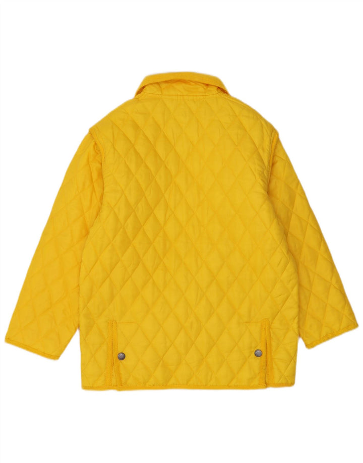 Brugi Veste matelassée pour homme UK 40 Large Jaune Polyamide
