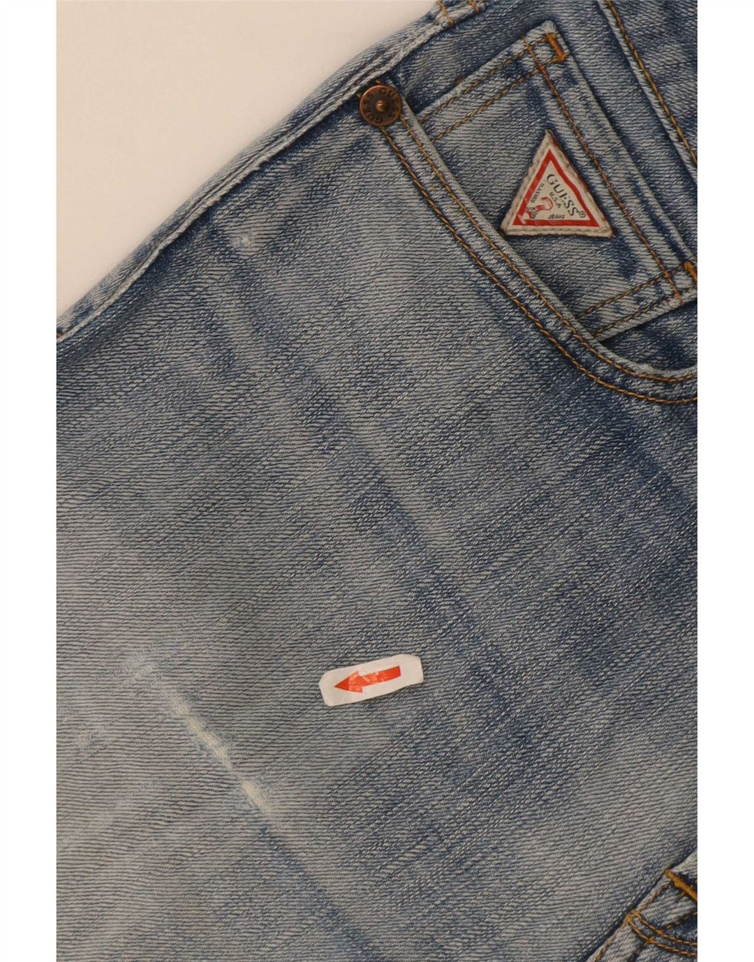 Guess Jean droit homme W32 L29 bleu coton