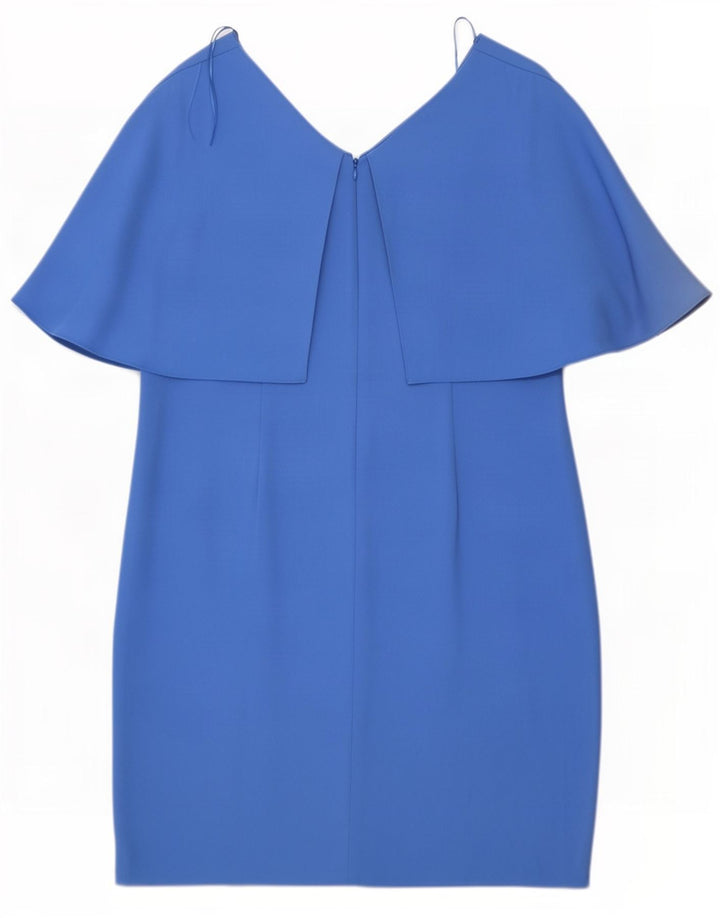Marks & Spencer Robe droite pour femme UK 16 Large Bleu Polyester