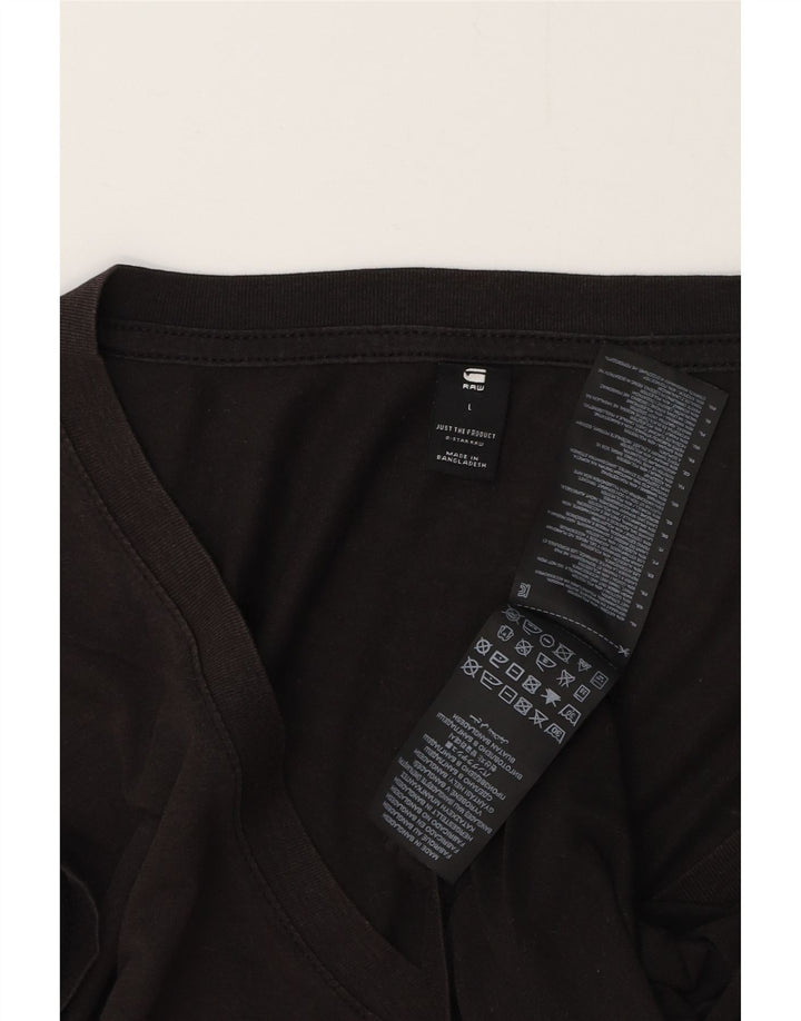 G-STAR T-Shirt Homme Haut Large Noir Coton