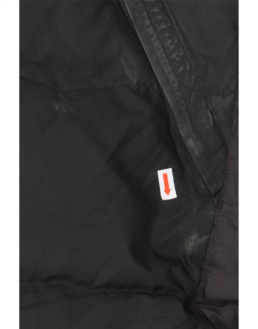 FILA Mens Hooded Padded Jacket UK 38 Medium Black Polyester Vintage Fila and Second-Hand Fila from Messina Hembry 