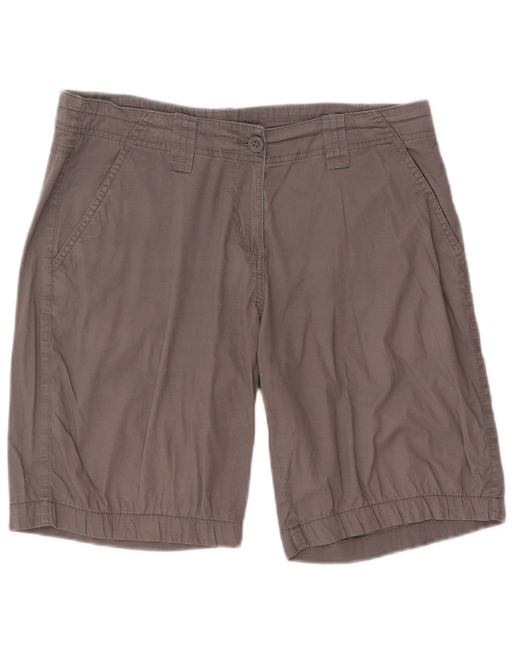 Mountain Warehouse Short chino pour femme UK 12 Medium W32 Gris Coton