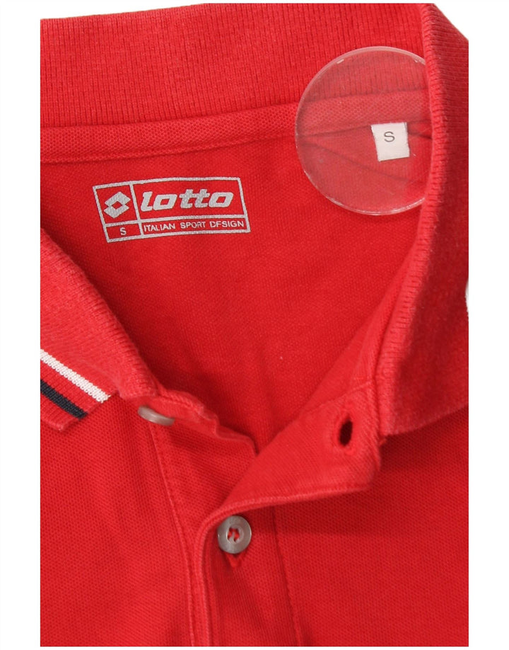 Lotto Polo Homme Petit Rouge
