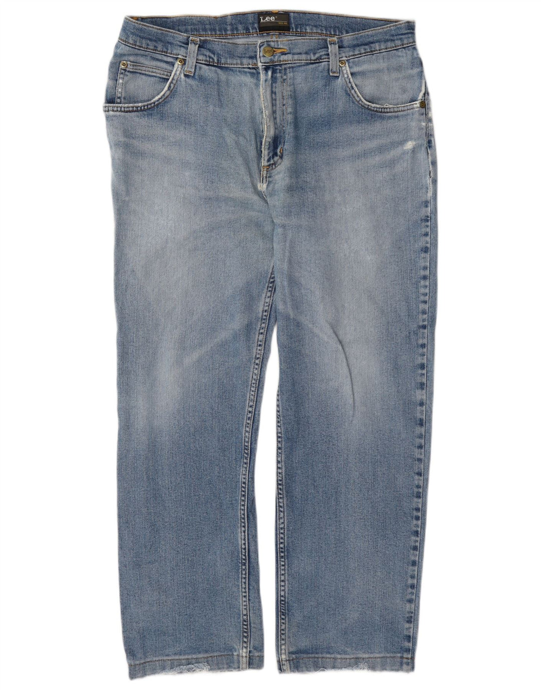 Lee Jean Droit Brooklyn W36 L27 Homme Bleu Coton