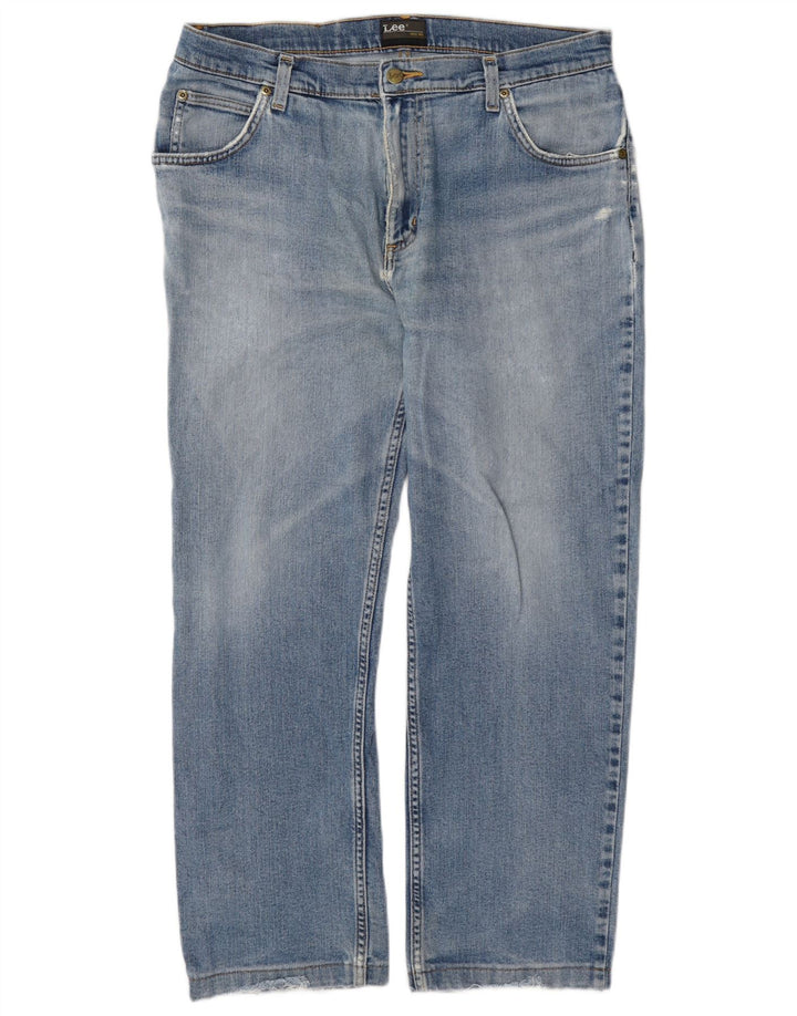 Lee Jean Droit Brooklyn W36 L27 Homme Bleu Coton
