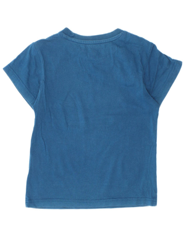 Adidas Boys Graphic T-Shirt Top 4-5 ans Petit Bleu