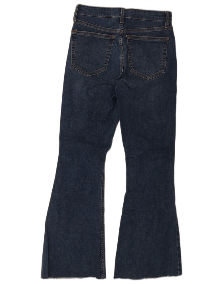 Topshop Femme Jean Évasé Jamie W28 L30 Bleu Marine
