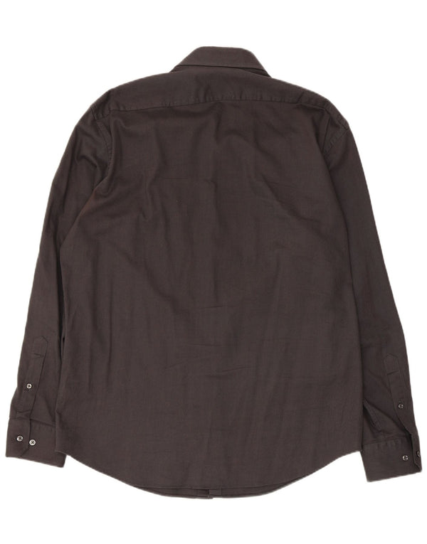 Hugo Boss Chemise Regular Fit Homme Taille 43 17 XL Coton Gris